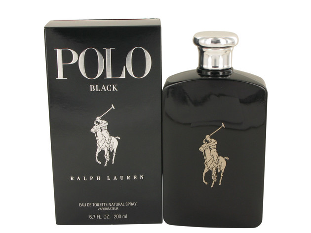 Polo Black Eau De Toilette Spray 6.7 oz For Men 100% authentic perfect as a gift or just everyday use