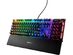 SteelSeries Apex Pro 64626 Mechanical Gaming Keyboard – Adjustable Actuation Switches – World’s Fastest Mechanical Keyboard – OLED Smart Display – RGB Backlit - Certified Refurbished Brown Box