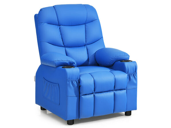 youth recliner with cup holder