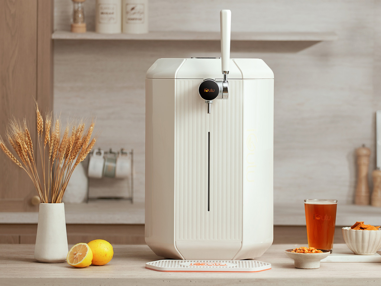 iGulu F1 All-in-One Automated Home Craft Beer Brewer with 3 Beer Kits & Master Mode