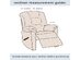 Atlantic Home Fashions Solid Form Fit Stretch One Piece Soft Recliner Slipcover, Light Grey