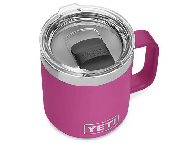 Yeti 21071500526 Rambler 10 oz. Mug with MagSlider Lid - Prickly Pear Pink