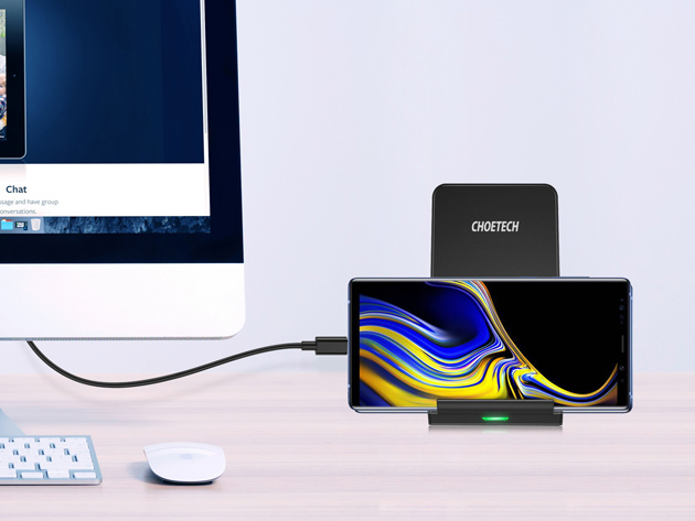 CHOETECH Fast Wireless Charging Stand