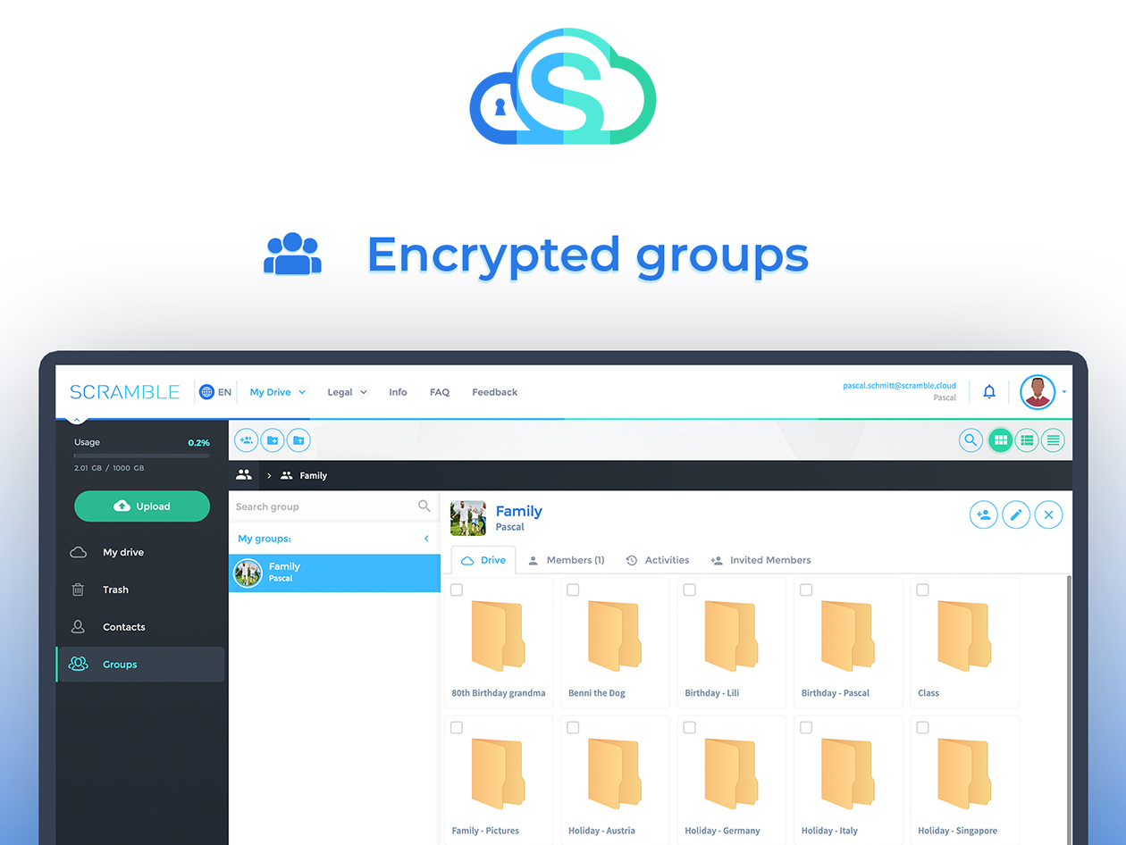 Scramble Cloud Storage Lifetime Subscription (6TB) 