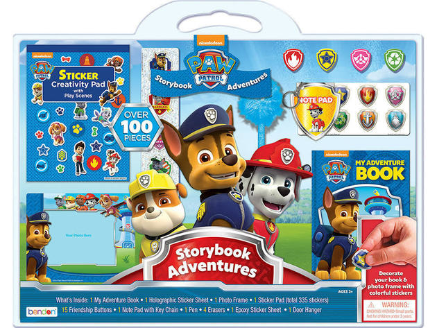 Paw Patrol 100 piece + Pup Collection Activity Set