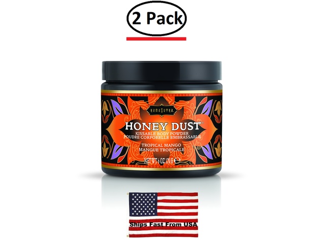 ( 2 Pack ) Honey Dust - Tropical Mango -  6 Oz / 170 G