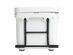 60QT Ice Vault Cooler with Wheels (White)