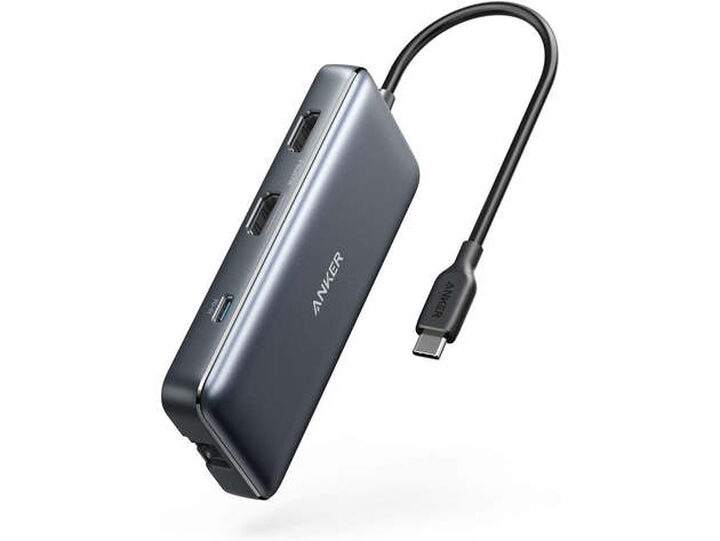 Apple MacBook air本体＋Anker Hubセット Amazon.com: (Used) Anker USB C Hub for MacBook, 7-in-2 USB C to C