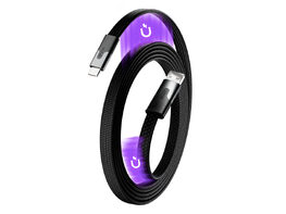 Statik® MagStack™ Slim 3ft USB-A to USB-C Magnetic Tangle-Free Cables (4-Pack)