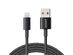 Anker 331 USB-A to Lightning Cable (Nylon/Black/3.3ft)
