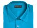 Alfani Men's Stretch Easy-Care Solid Dress Shirt Aqua Size 14x32-33
