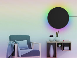 LampDepot RGB Eclipse Circle Wall Lamp