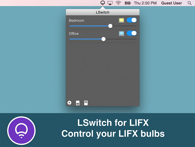 LSwitch for LIFX
