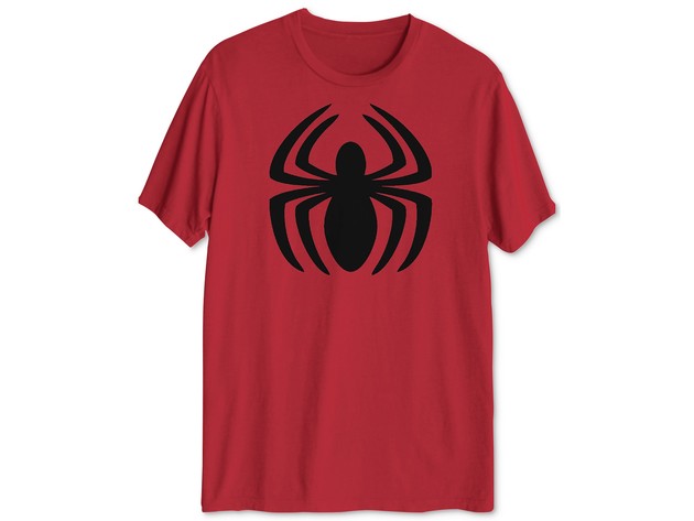 Hybrid Men's Spider-Man LogoGraphic T-Shirt Red Size XX-Large