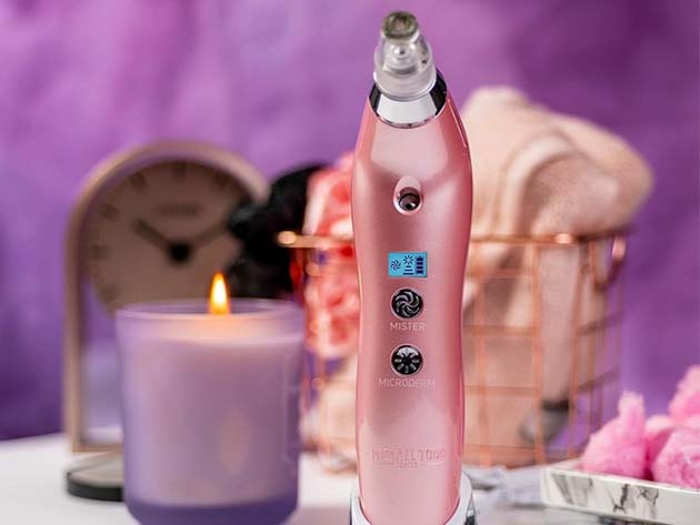 Sonic Refresher Wet/Dry Microdermabrasion System (Pink)
