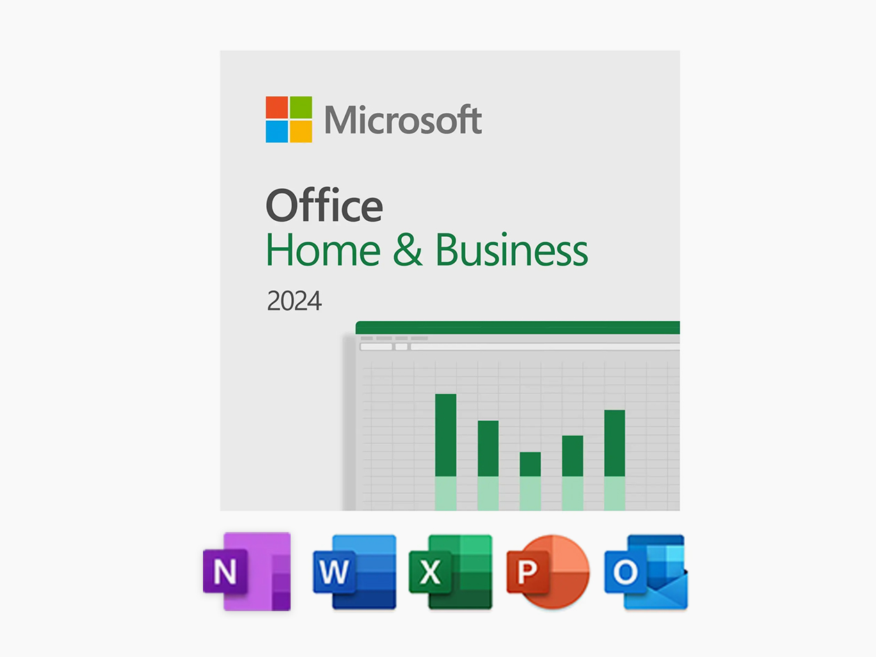 Microsoft Office 2024 Home & Business for Mac or PC Lifetime License