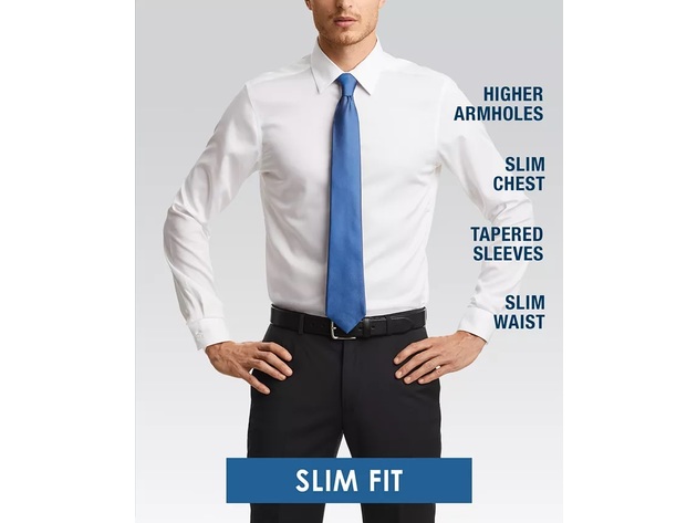 Nick Graham Men's Slim-Fit Stretch Easy-Care Multi Check Dress Shirt & Textured Solid Tie Set Green Size 34-35