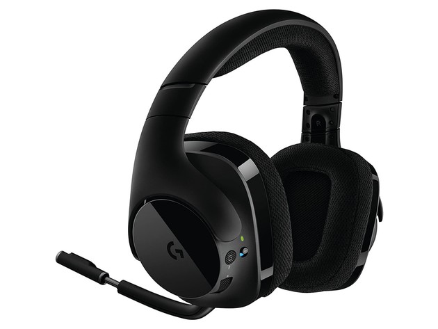 Logitech G533 Wireless Over-the-Ear Headphones - Black