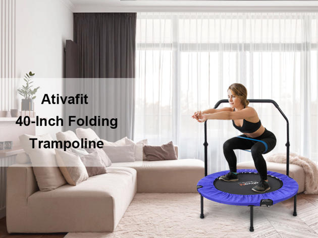 Ativafit® 40" Foldable Trampoline (Blue)