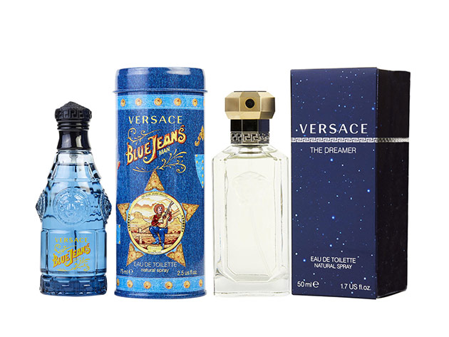 Versace Men's Bundle: Blue Jeans 2.5oz + Dreamer 1.7oz