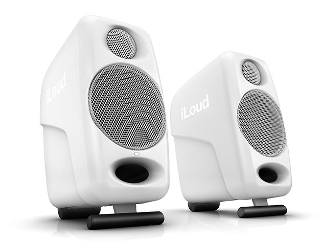 iLoud Micro Monitor: Bi-Amped Studio Speakers (White)