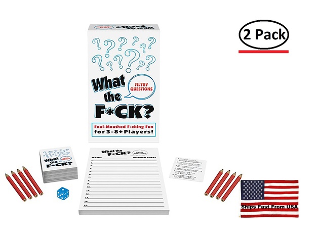 ( 2 Pack ) What the F*Ck - Filthy Questions