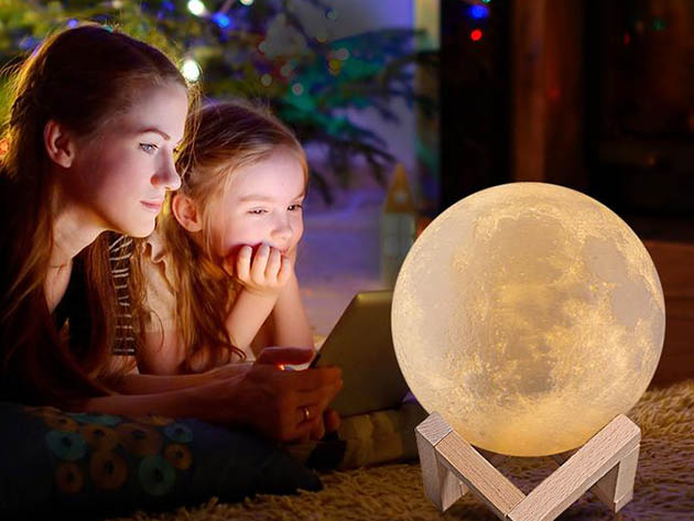 The Original Wireless Bluetooth Speaker Moon Lamp