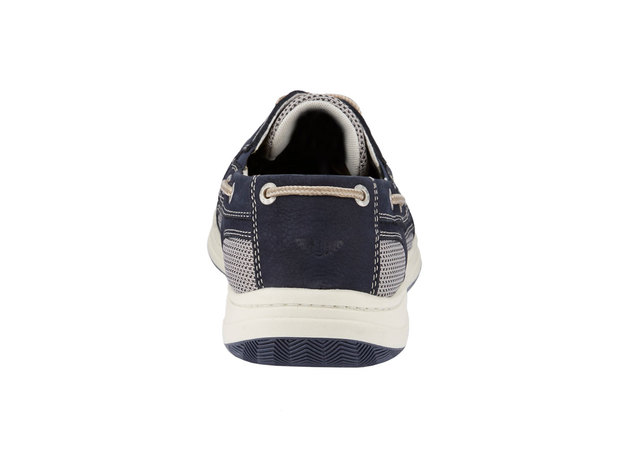 Dockers Mens Beacon Leather Casual Classic Boat Shoe with NeverWet - 9.5 M Navy