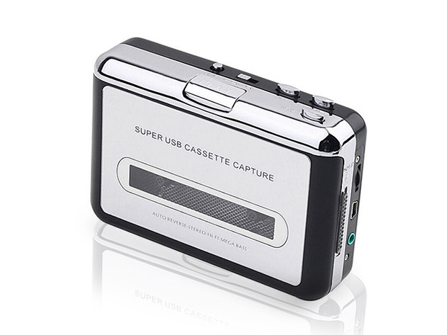 2 in 1 Audio Cassette to MP3 Converter