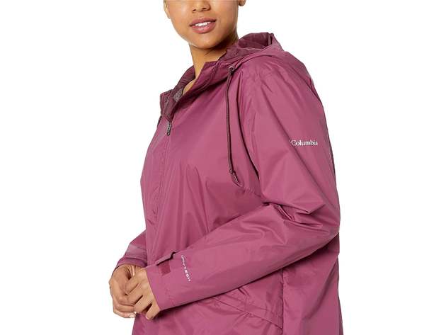 Columbia Women’s Plus Size Arcadia Casual Jacket Wine Berry Size 2 Extra Large