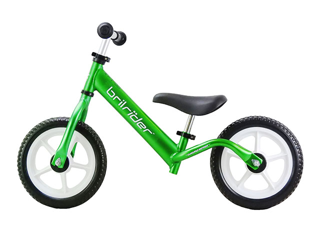 Brilrider FLIGHT: World's Lightest Balance Bike (Green)