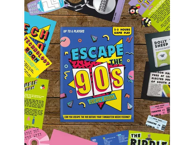 Escape the 90s Escape Room Box by Crated with Love