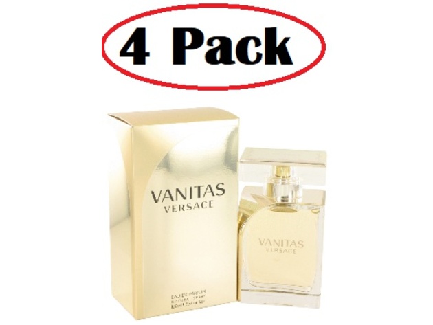 4 Pack of Vanitas by Versace Eau De Parfum Spray 3.4 oz