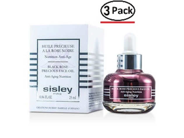 Sisley by Sisley Black Rose Precious Face Oil --25ml/0.84oz for WOMEN ---(Package Of 3)