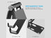 U-Rise Foldable Aluminum Desktop Phone Stand