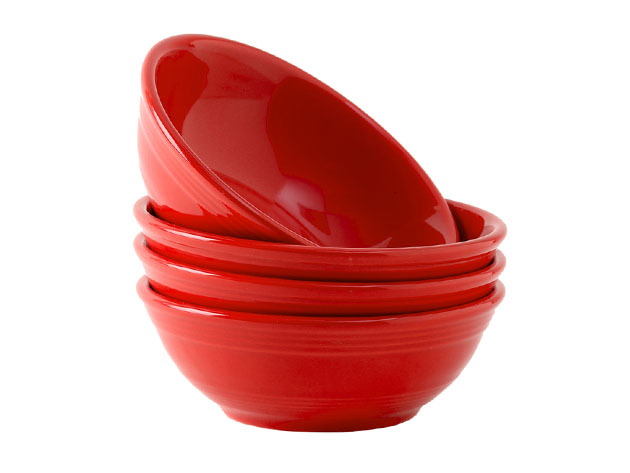 Concentrix 13oz Bowls: Set of 4 (Cayenne Red)