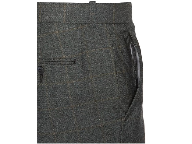green emerald velvet dress Perry Ellis Outlet Men's Slim Fit Tech 2.0 Suit Pants in Olive/Green, Size 30, Nylon/Elastane