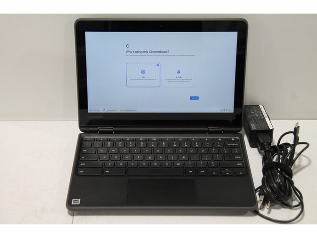 Lenovo N23 Yoga 2-in-1 11.6" PC Processor 4GB Ram 32GB SSD Chromebook, Black (Used, No Retail Box)