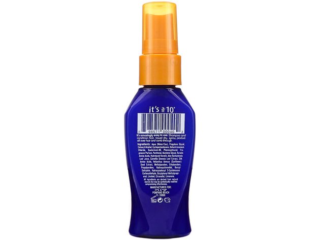 It's A 10 Miracle Leave-in Plus Natural Ingredients Lightweight Conditioner Mint Keratin, 2 Fluid Ounce