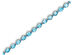 18.90 Carat (ctw) Swiss Blue Topaz Bracelet in Sterling Silver