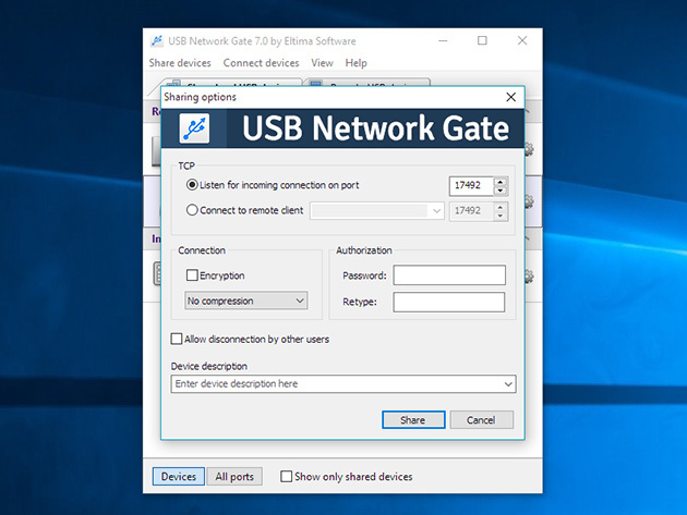 usb network gate