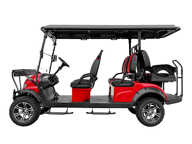 Phantom Scout 4+2 Person Off-Road Electric Cart (Red)