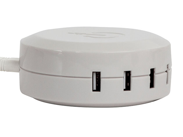 ChargeHub X7 Signature: 7-Port USB Charging Station (White)
