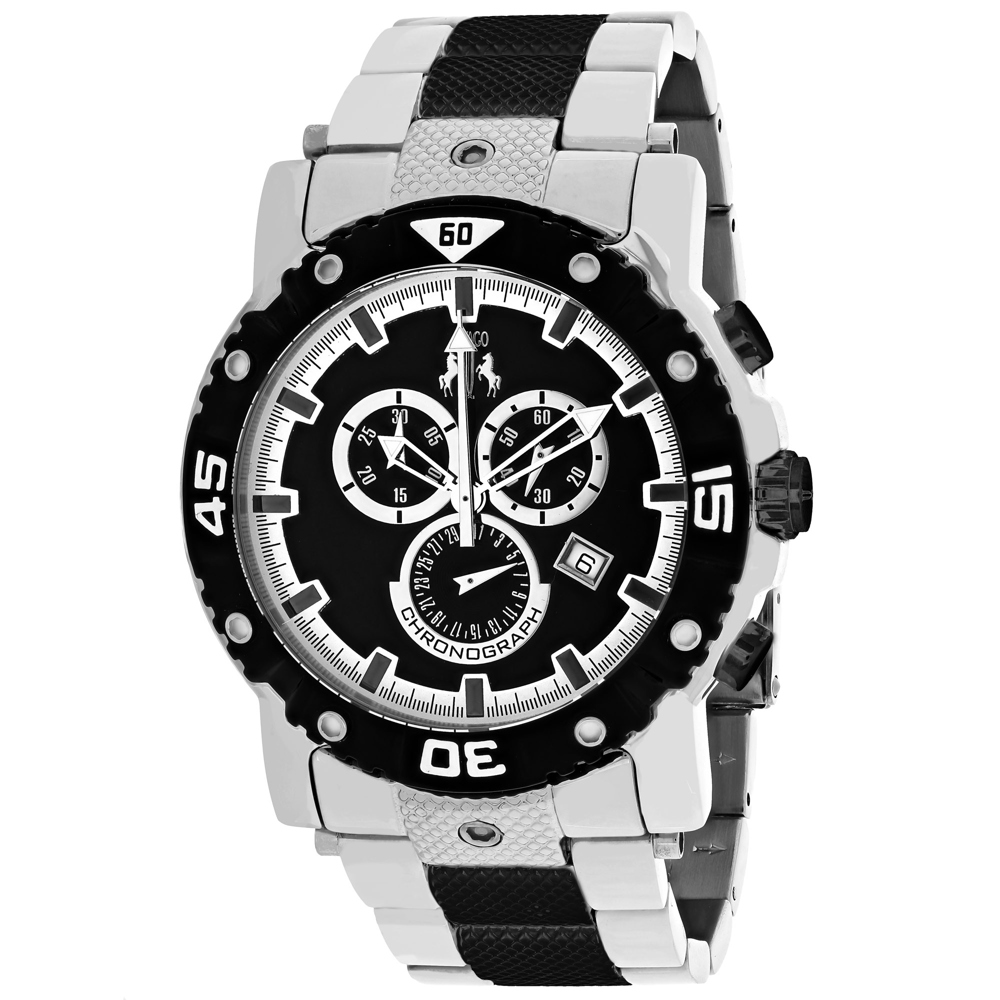 Jivago Men's Titan Black Dial Watch - JV9122XL