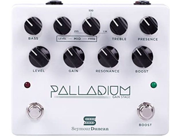 Seymour Duncan Palladium Gain Stage Electric Guitar Multi Effect - White (Used, Damaged Retail Box)