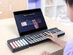 PopuPiano Smart Portable Keyboard Piano with Chord Pad + PopuBag (Black)