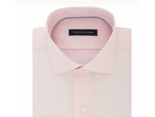 tommy hilfiger men's flex cool athletic fit dress shirt Tommy Hilfiger Men's Athletic Fit Dress Shirt - White