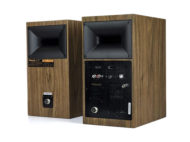 Klipsch THEFIVES The Fives Powered Speaker System - Walnut