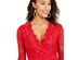 Thalia Sodi Women's Lace Sheath Dress Red Size Small