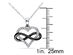 1/10 Carat (ctw I2-I3) Diamond Heart Pendant Necklace in Sterling Silver with Chain